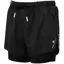 Ronhill Women's Tech Distance Twin Short All Black